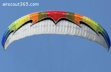 gepflegter Tandem-Schirm mit wenig Flügen